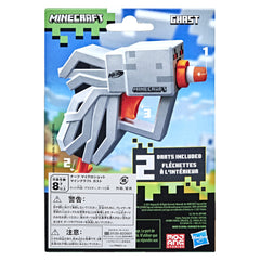 Nerf MicroShots Minecraft Ghast Mini Blaster with 2 Elite Darts