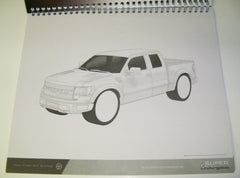 Wooky Design Masters Ford F-150 SVT Raptor Large Sketchbook