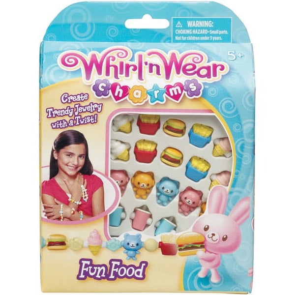 Whirl and Wear Fun Food Charms – Wearable Foodie Accessories