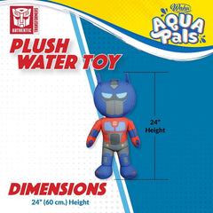 Wahu Aqua Pals Transformers Optimus Prime Plush Water Toy 16"