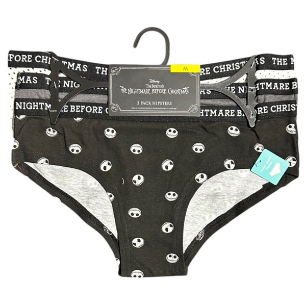 Disney The Nightmare Before Christmas Hipster Underwear 3-Pack | Size M
