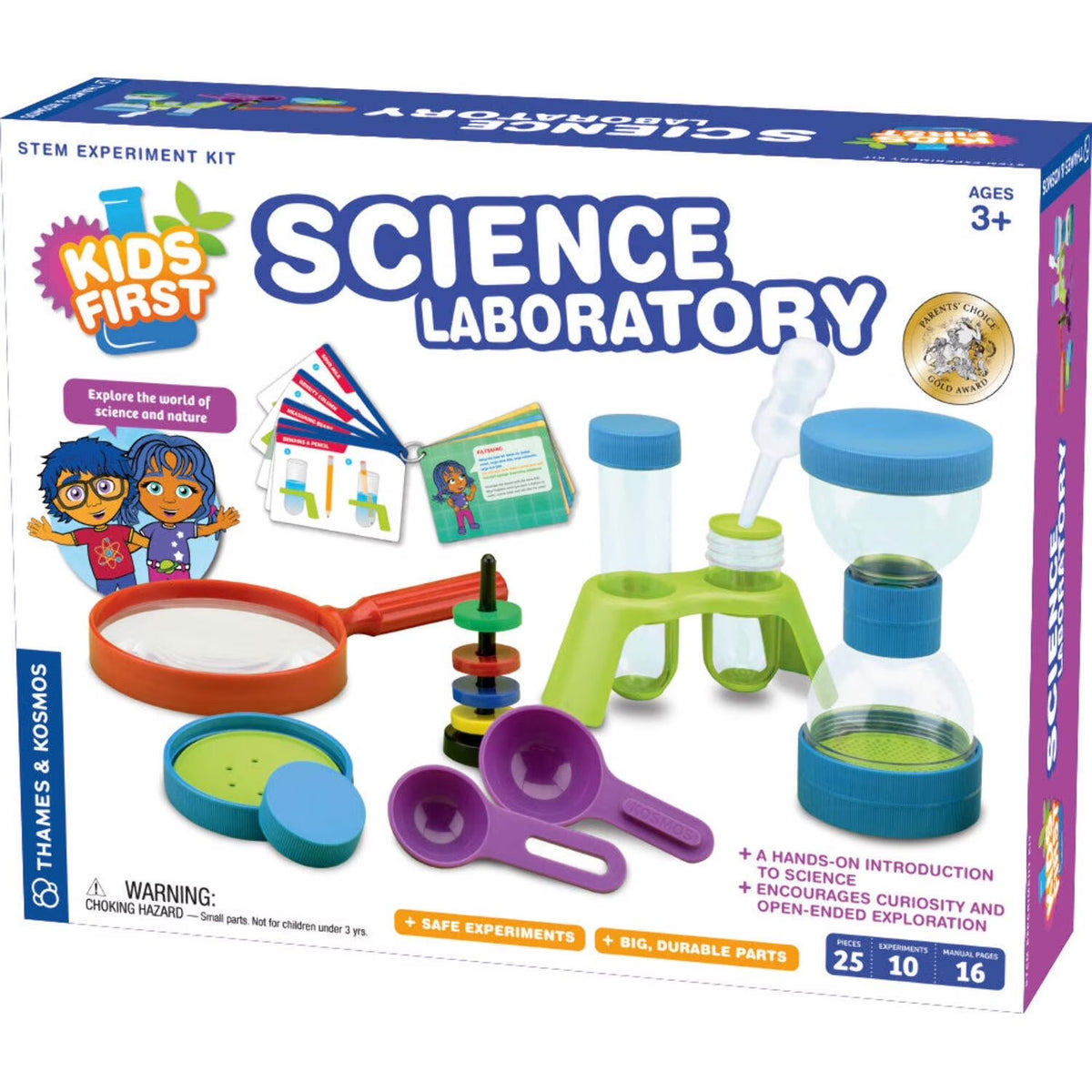 Thames & Kosmos Kids First Science Laboratory STEM Kit for Ages 3+