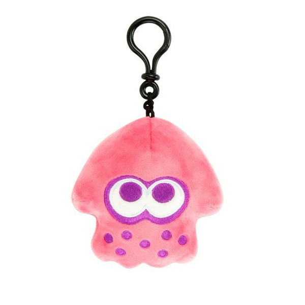 Club Mocchi-Mocchi- Splatoon Clip-On Plush – Neon Pink