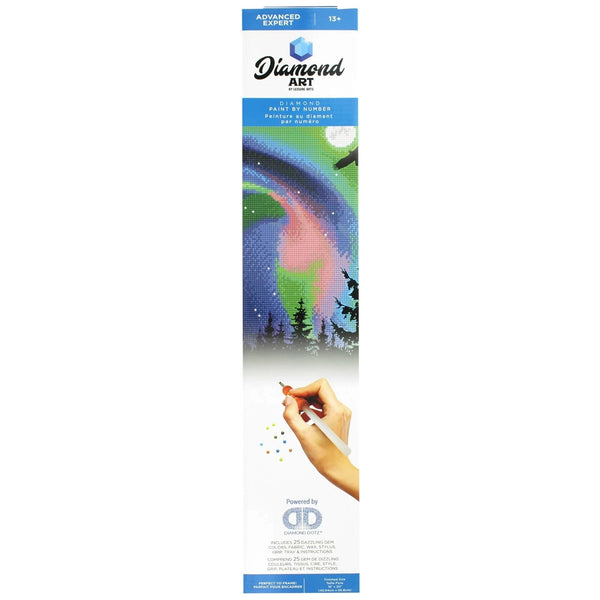 Leisure Arts Aurora Eagle Diamond Painting Kit 16x20 Inch