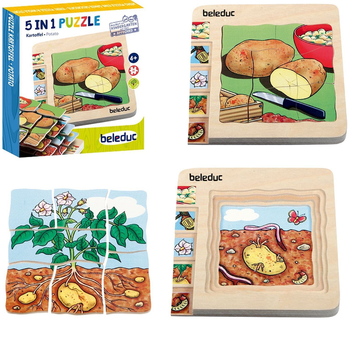 Layer Puzzle – Potato Stacking & Sorting Kids Activity Puzzle