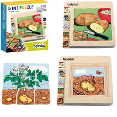 Layer Puzzle – Potato Stacking & Sorting Kids Activity Puzzle