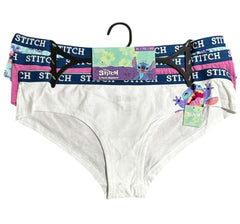 Disney Stitch Women's Hipster Underwear | 3-Pack | Size XL