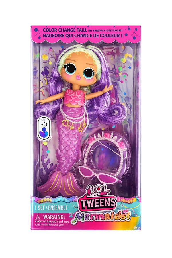 LOL Surprise Tweens Mermaid Cleo Clove Doll with Color-Changing Tail