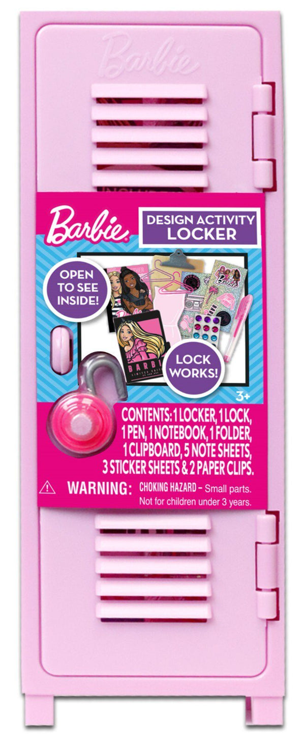 Tara Toys Barbie Locker Art & Craft Activity Set with Working