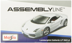 Maisto Lamborghini Gallardo LP 560-4 1:24 Scale Model Kit – White