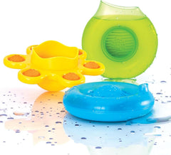 Fat Brain Toys Dimpl Splash 3-Piece Baby Bath Toy Set