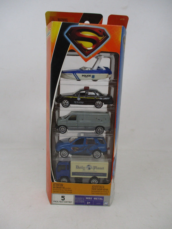 Matchbox Superman Die-Cast Cars 5-Pack Collector Set