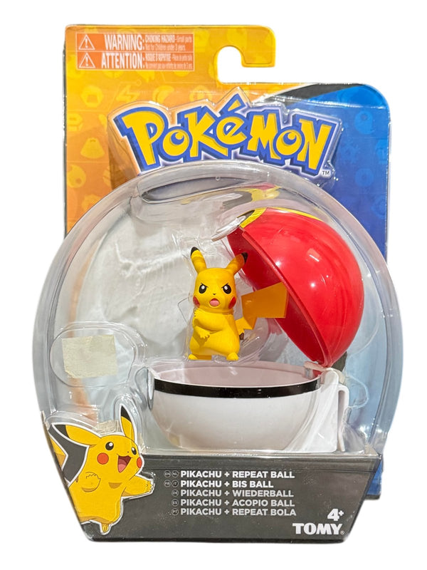 Pokémon Clip & Carry Repeat Ball Set with Pikachu Figure