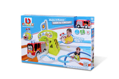 Bburago Junior Shake-It Police Infinity Race Track with Car