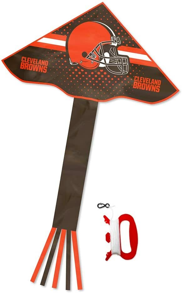 Party Animal NFL Cleveland Browns Delta Kite 50" x 28" with 52" Tail