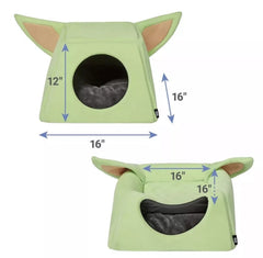 Grogu Cave Pet Bed – Cozy 2-in-1 Star Wars Hideaway