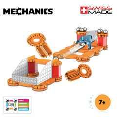 Geomag Mechanics Goal Challenge Magnetic Building Set, 96 Pieces