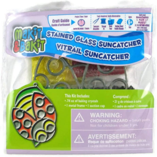 Colorbok Makit & Bakit Ladybug Stained Glass Suncatcher Kit