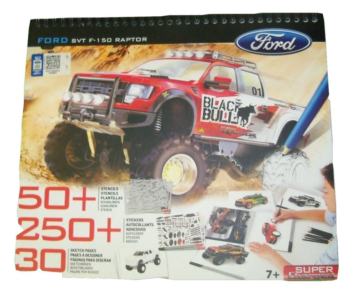 Wooky Design Masters Ford F-150 SVT Raptor Large Sketchbook