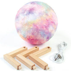 Make It Real Galaxy Dreams Moon Light – Touch-Activated 6-Piece Set