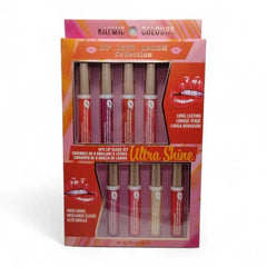 Kozmic Colours Lip Love Laugh 8-Piece Lip Gloss Collection