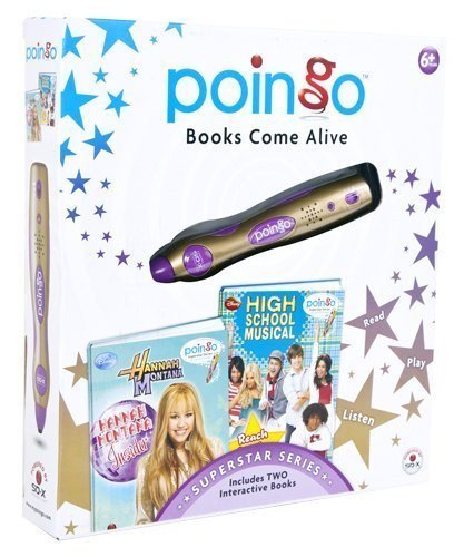 Poingo Interactive Pen with Hannah Montana & HSM Storybooks