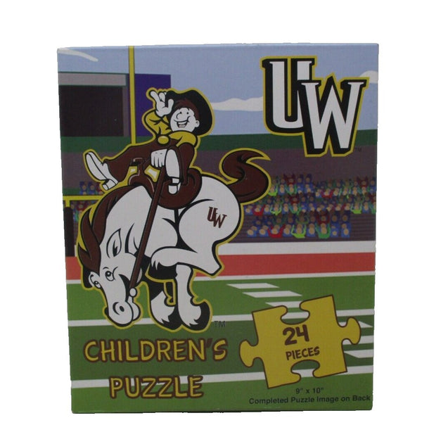 R & R Imports Wyoming Cowboys 24-Piece Kids Jigsaw Puzzle
