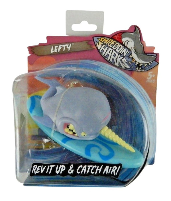 MGA Entertainment Shreddin' Sharks Lefty Figure | Collectible Stunt Surfer