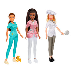 MGA Dream Ella Yasmin Doctor Fashion Doll with Scrubs & Stethoscope