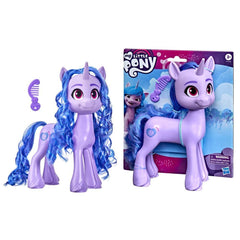 Hasbro My Little Pony Izzy Moonbow 8-Inch Purple Pony Figure with Comb