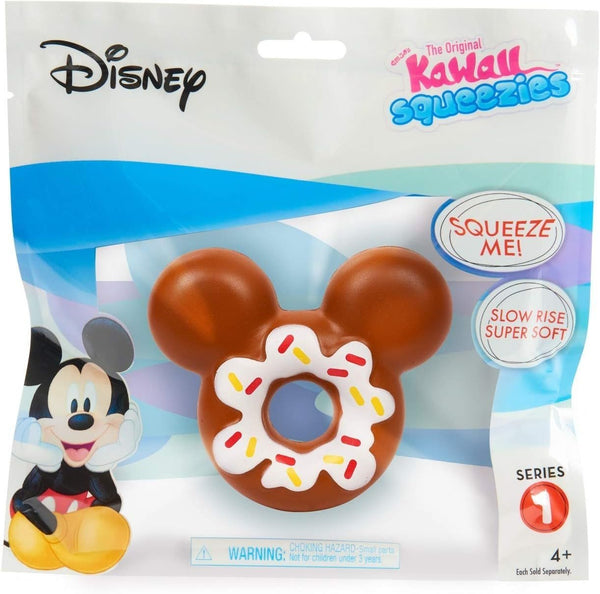 Just Play Disney Mickey Mouse Kawaii Squeezies Mickey Donut