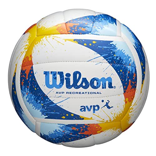 Wilson AVP Splatter Beach Volleyball – Official Size