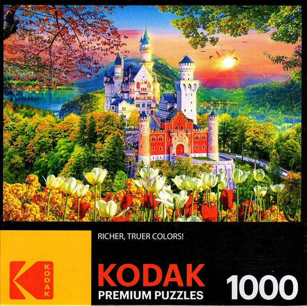 Kodak Neuschwanstein Castle Germany 1000 Piece Jigsaw Puzzle