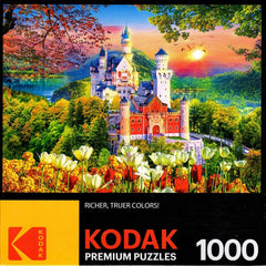 Kodak Neuschwanstein Castle Germany 1000 Piece Jigsaw Puzzle