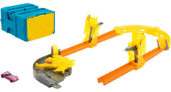 Hot Wheels Track Builder Lightning Boost Pack with 1:64 Car