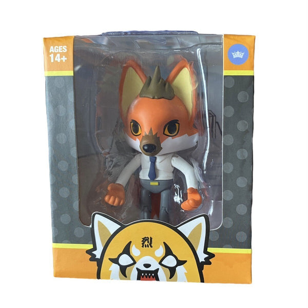 The Loyal Subjects Aggretsuko Ookami Action Vinyl Figure