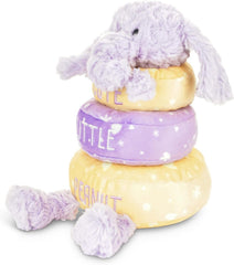DEMDACO Cute Little Peanut Elephant Stackable Rings Plush