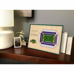 YouTheFan North Dakota State Bison Fargodome 3D Desktop Stadium Display