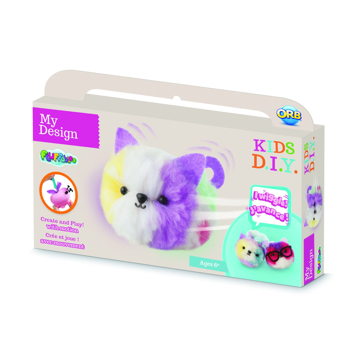 Orb Factory My Design Fluffables Motion Marshmallow Kit