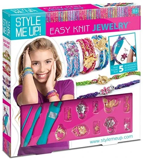 Style Me Up Bracelet Mania DIY Knit Jewellery Kit