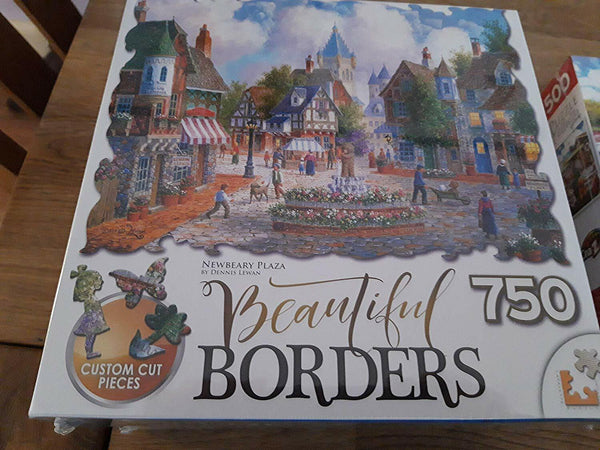 Lafayette Puzzle Factory Newbeary Plaza 750-Piece Jigsaw Puzzle