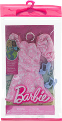 Barbie Pink Puff Sleeve Dress & Accessories Fashion Pack