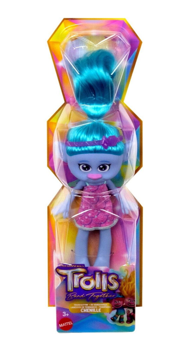 Mattel DreamWorks Trolls Trendsettin' Chenille Fashion Doll