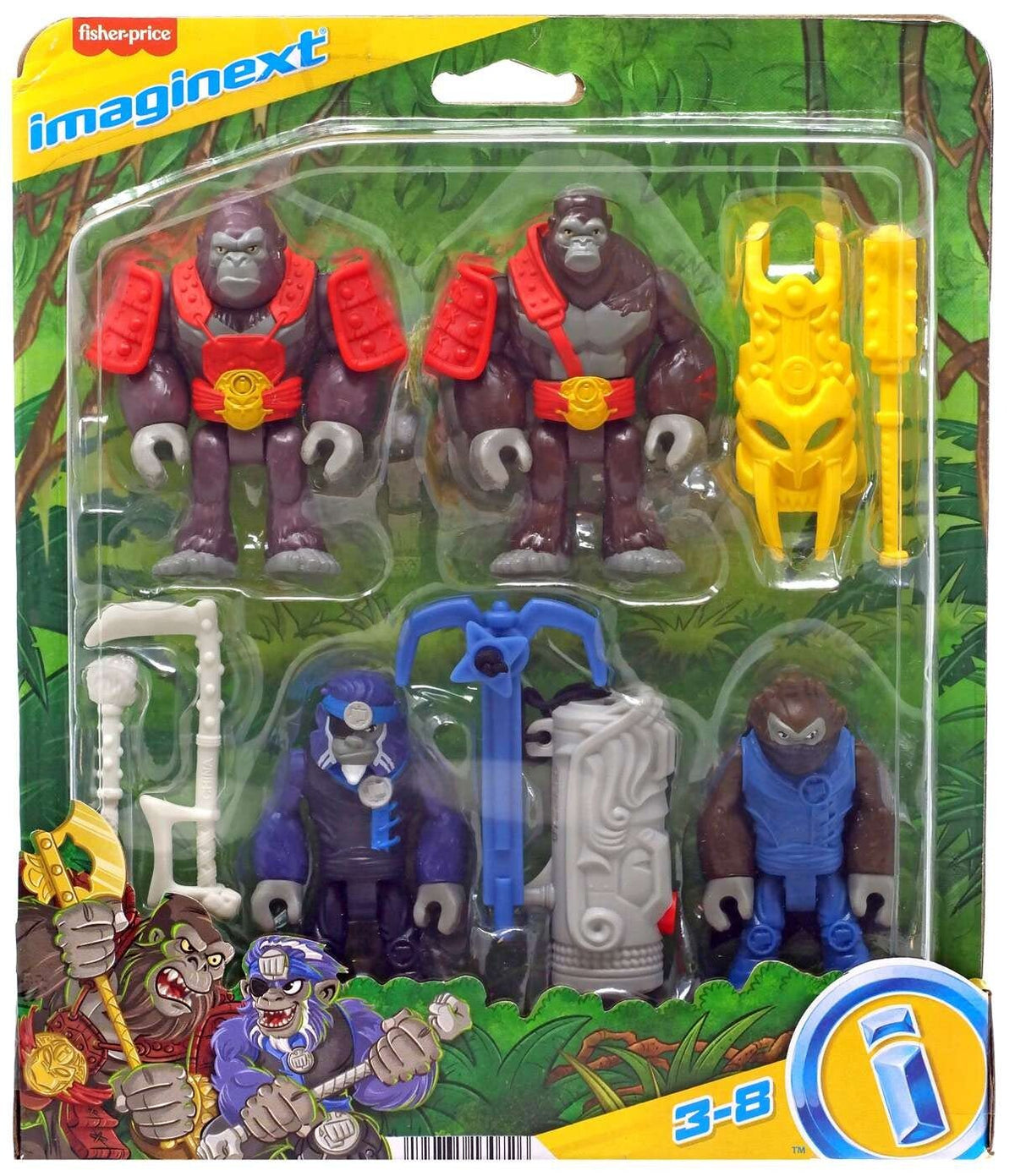 Imaginext Boss Level Army Pack 4-Figure Preschool Playset