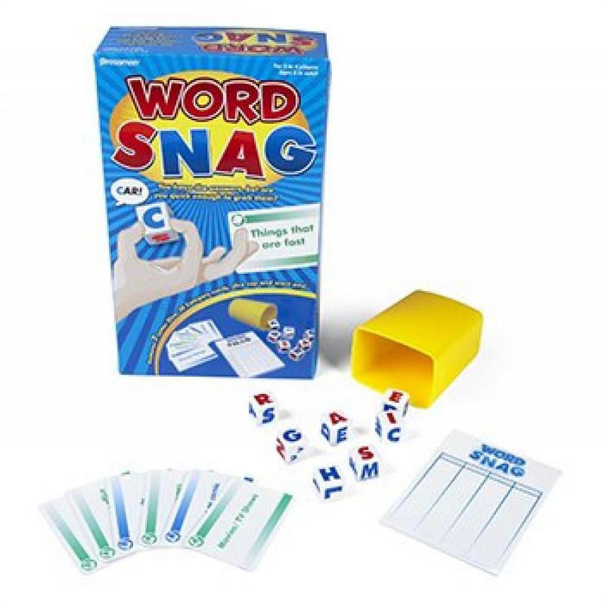 Pressman Word Snag – Fast-Paced Word Building Board Game