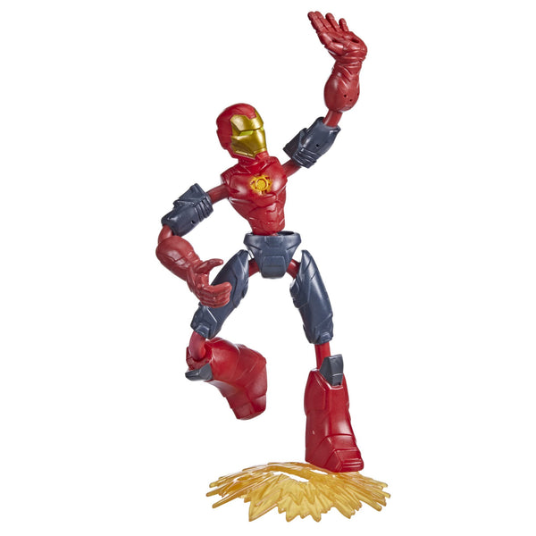 Hasbro Marvel Iron Man Bend & Flex Fire Mission Action Figure
