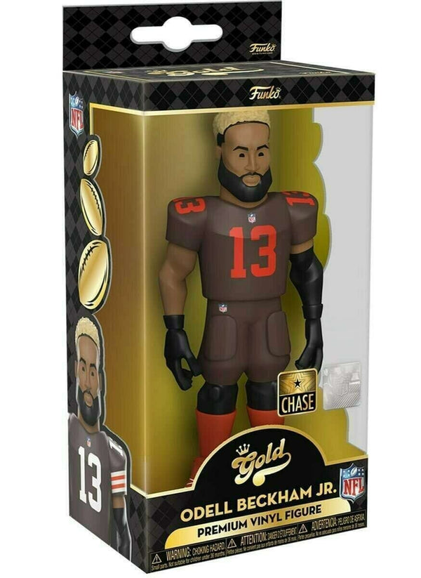 Funko Gold NFL Odell Beckham Jr. Chase Figure – Brown Jersey 5"
