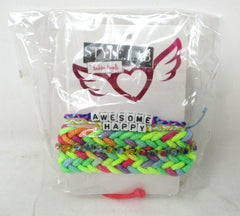 Style Lab Fashion Bracelet Pack — Set of 3 Stackable Bracelets