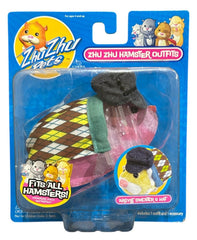 Zhu Zhu Pets Argyle Sweater & Hat Hamster Costume Outfit
