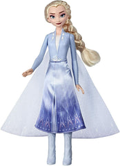 Mattel Disney Frozen 2 Elsa Light-Up Swirling Adventure Fashion Doll